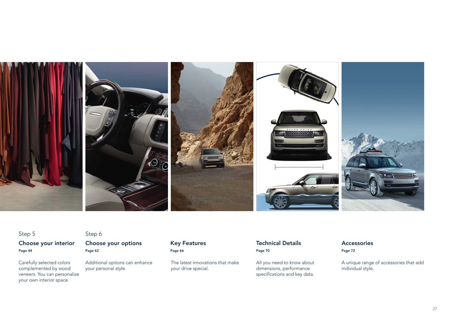 2014 Range Rover Brochure Page 74